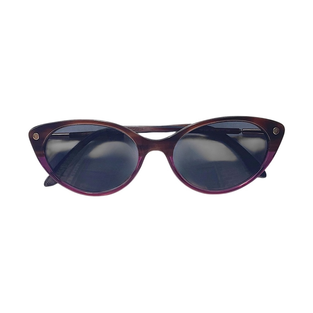 Tom Ford Purple Gradient Cat Eye Bifocal Sunglasses